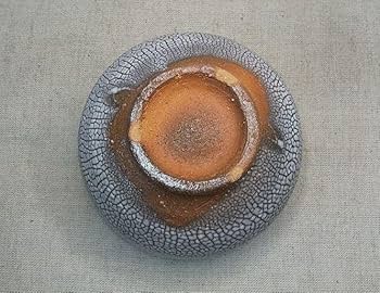 Amazon.co.jp: 梅花皮茶碗 唐津焼山茶窯井上良 : ホーム＆キッチン